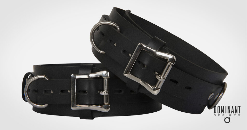 HNRX ES Bondage Rubber Thigh Cuffs